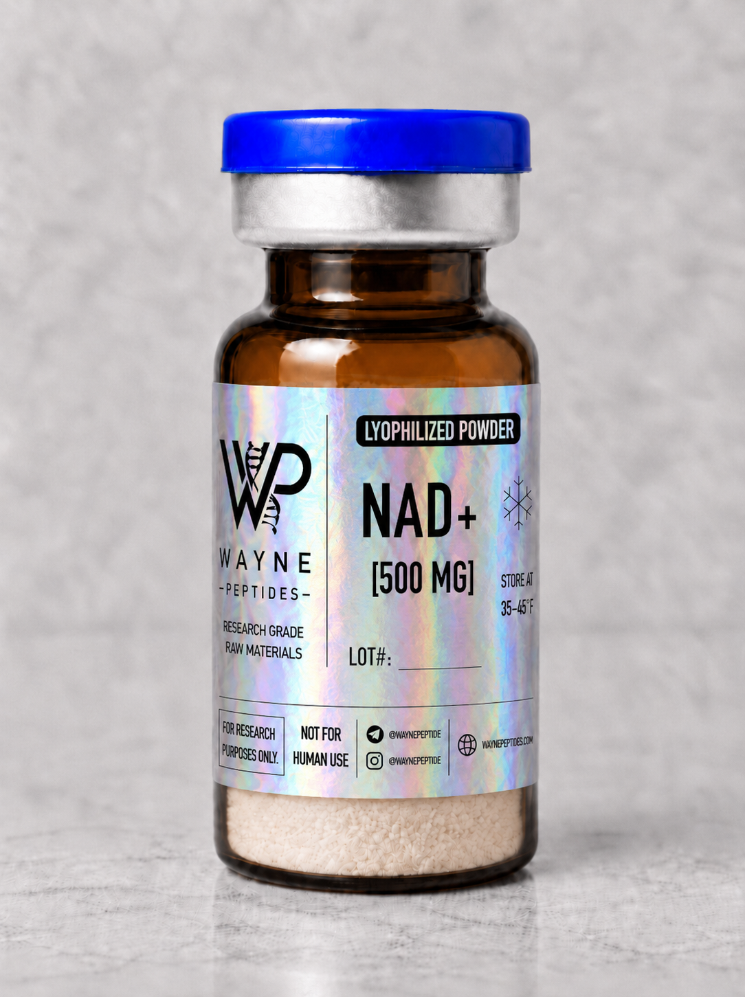 NAD+ 500mg vial