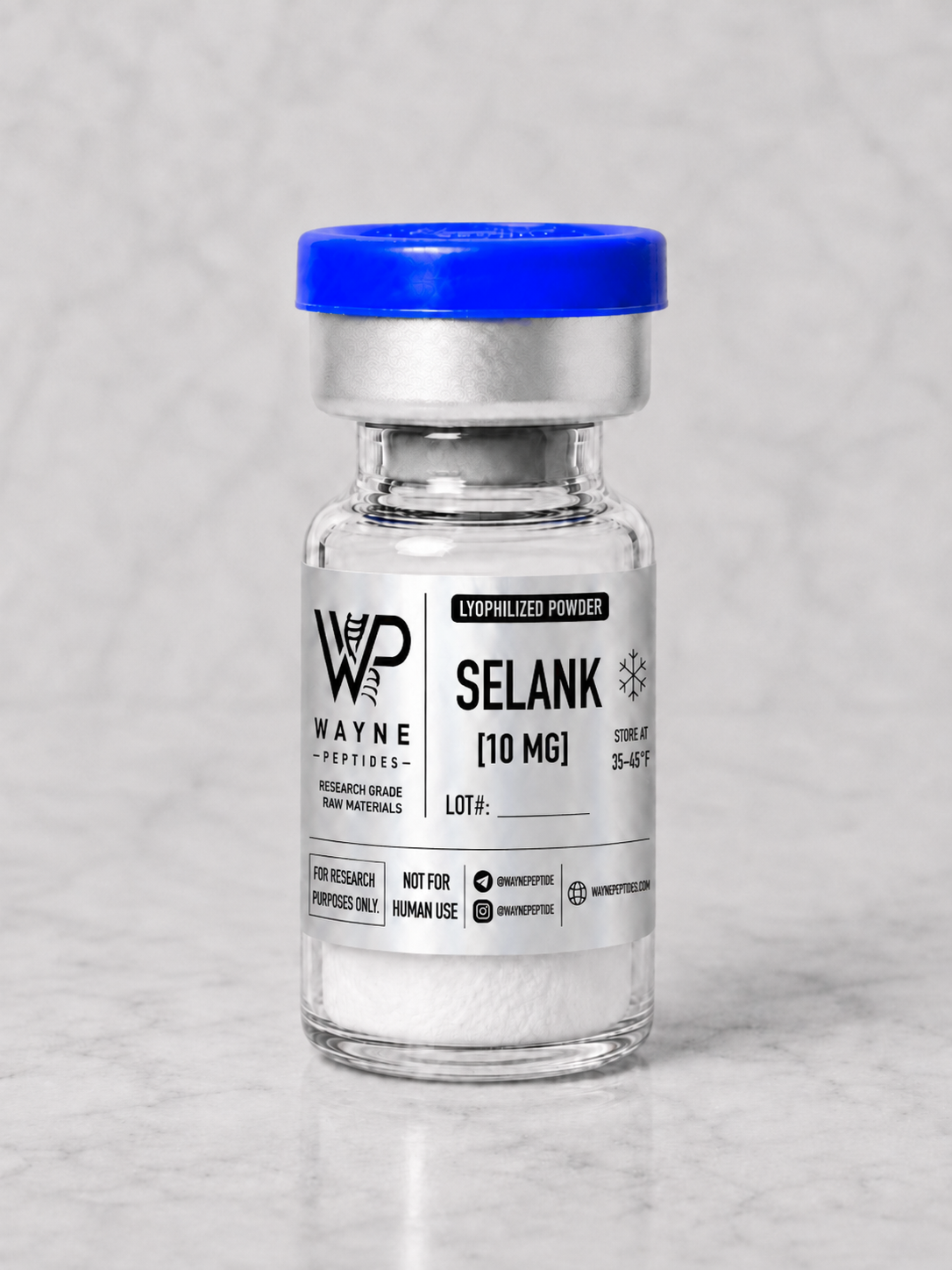 Selank 10mg vial