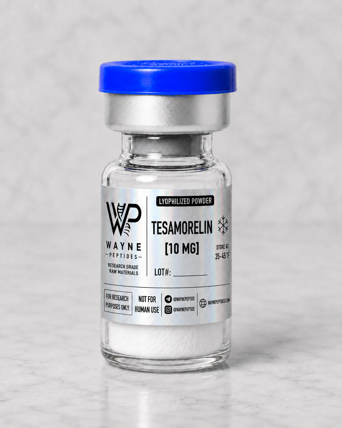 Tesamorelin 10mg vial